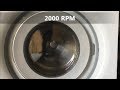 ASKO W 6903 Quattro 2000 RPM Empty Spin Only Cycle 