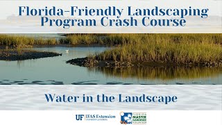 FFL Crash Course: Water in the Landscape
