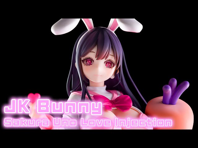 アニメグッズ　ノンジャンル　美少女　大量　まとめ売り Bishoujo Figures】JK Bunny Sakura Uno Love Injection