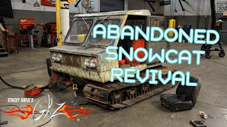 Reviving an ABANDONED Thiokol IMP Snowcat  Stacey David's Gearz S10 E7