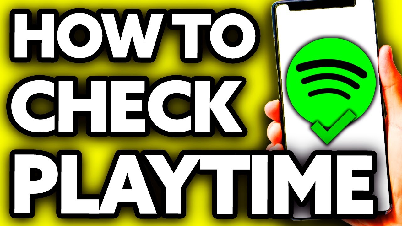 How To Check Your Playtime on Spotify (Very Easy!) - YouTube