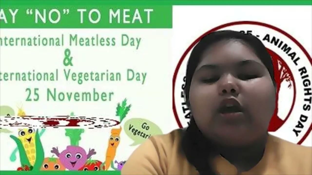 INTERNATIONAL MEATLESS DAY & INTERNATIONAL VEGETARIAN DAY YouTube