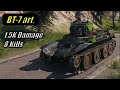 World of tanks  bt7 art  lakeville  15k dmg  8 kills  26