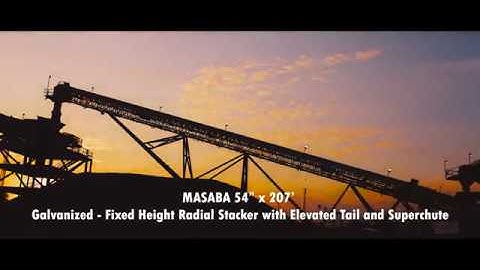 Masaba Fixed Height Radial Stacker