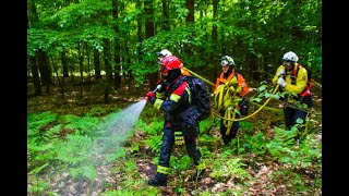 Die Spezialisierten Kräfte Vegetationsbrand Zehdenick