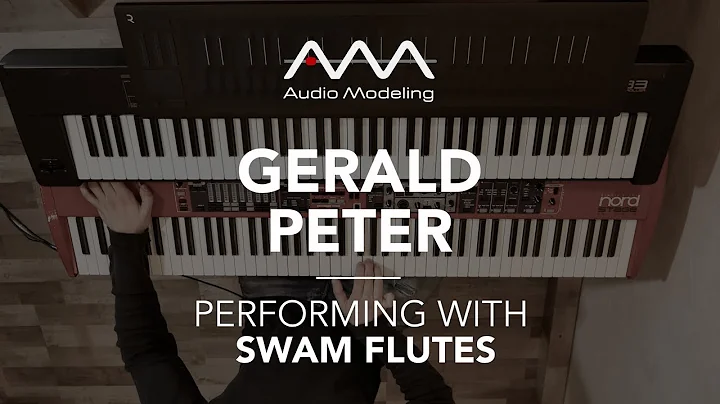 Gerald Peter performing with SWAM Bass Flute