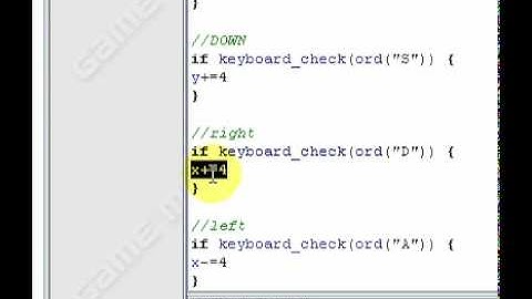 Game Maker 7 Tutorial Part 2 - Movement and Collision