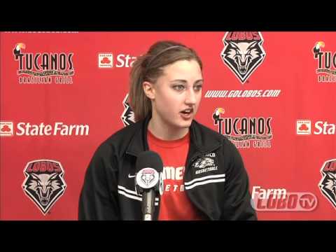 football score 2011-12 Lobo Women's Basketball | Houston Postgame Press Conference