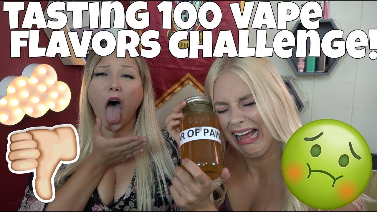 MIXING 100 VAPE FLAVORS TASTING CHALLENGE! TiaVapes Review YouTube