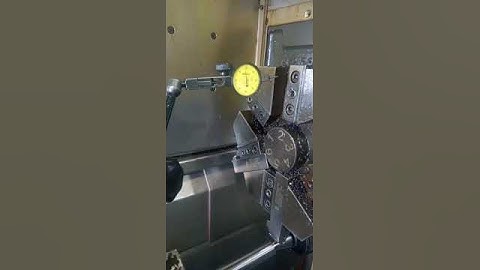 how to check Hydraulic Turret alignment x and Z axis by popet gauge