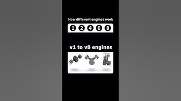 “How V1 to V8 Engines Work Explained!”🔥 #car #engine #work #shorts #millionaire #v1 #v8