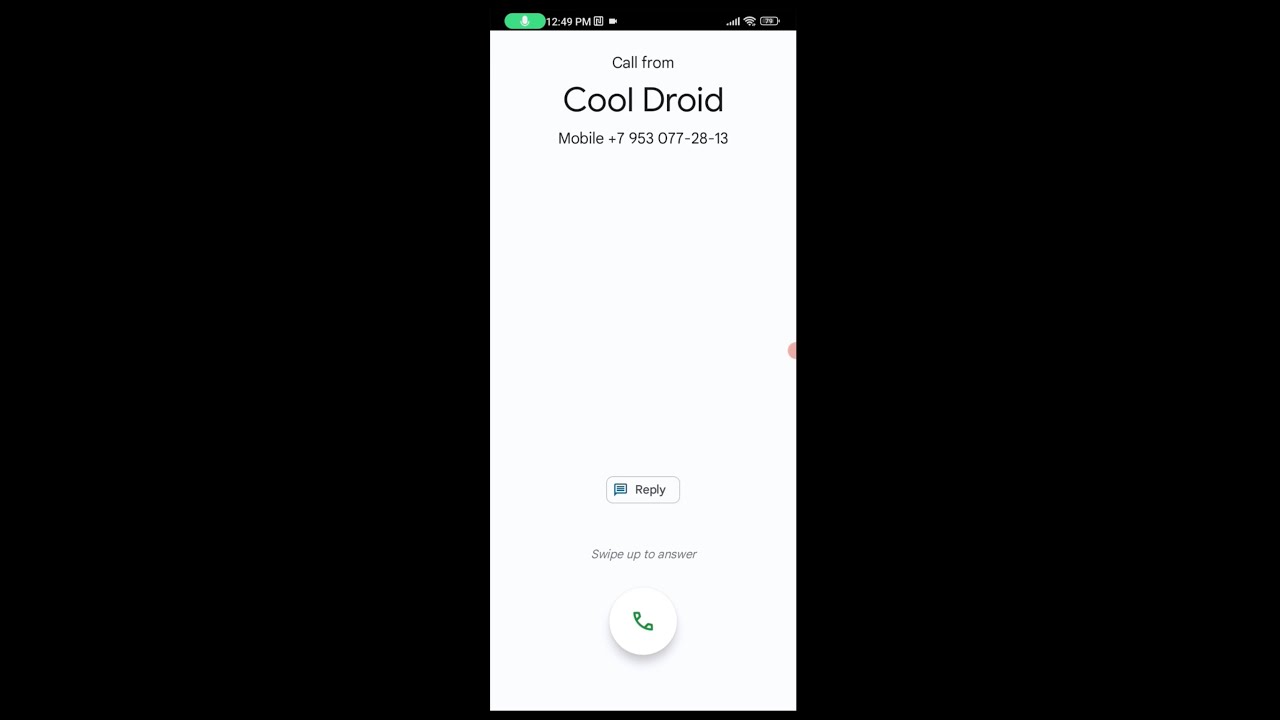 Xiaomi Redmi 10C call / screen call recording / Android 12
