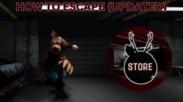 HOW TO ESCAPE CHAPTER 2 STORE (UPDATED) IN PIGGY BOOK 2 THE RESULT OF ISOLATION CONPECTS - ROBLOX