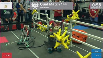 2017 VEXU Innovate Q144 - VCAT2 vs REKT1 - 16 to 34