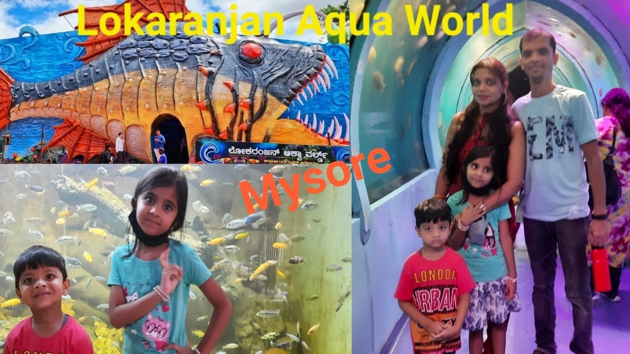Lokaranjan Aqua World Mysore / Karnataka’s first underwater/ Mysore's