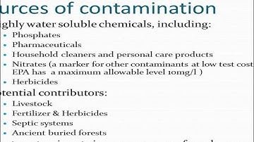Plan Comm 10 - Contaminant Source, Environment