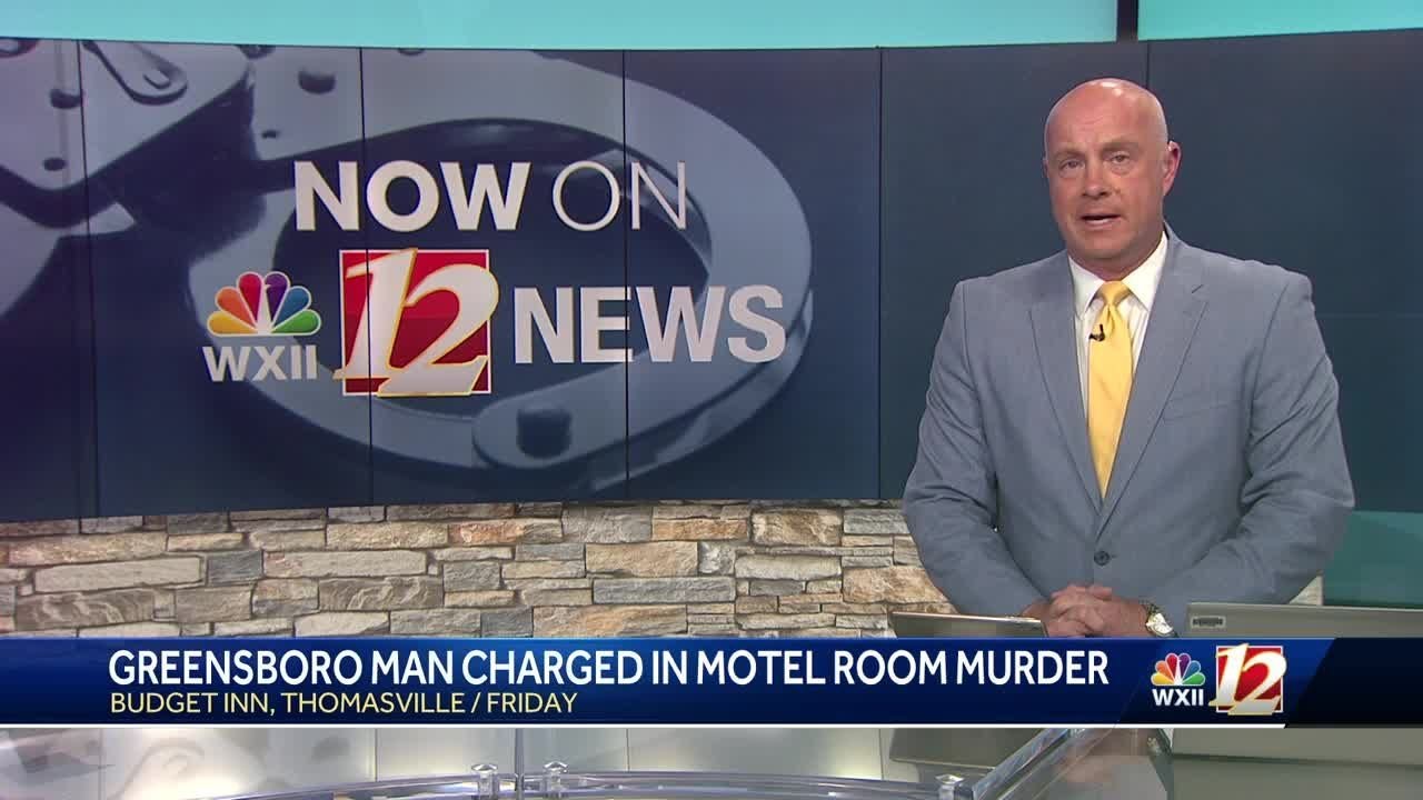 Greensboro man charged in motel room murder - YouTube
