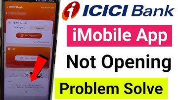 iMobile App not opening  problem | iMobile app not working problem | iMobile app open nahi ho raha h
