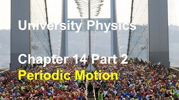 University Physics - Chapter 14 (Part 2) Applications of SHM, Damped/Forced Oscillations, Resonance