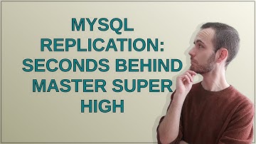 Dba: MySQL Replication: Seconds Behind Master super high