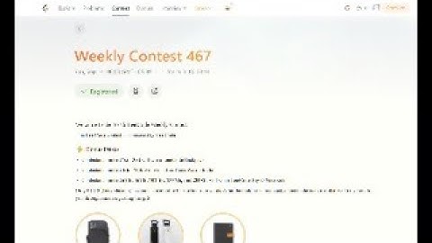 leetcode Weekly Contest 467 solution  https://t.me/codingSoln_ss