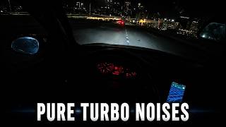 POV Driving a Big Turbo BMW 335i...Sounds INSANE