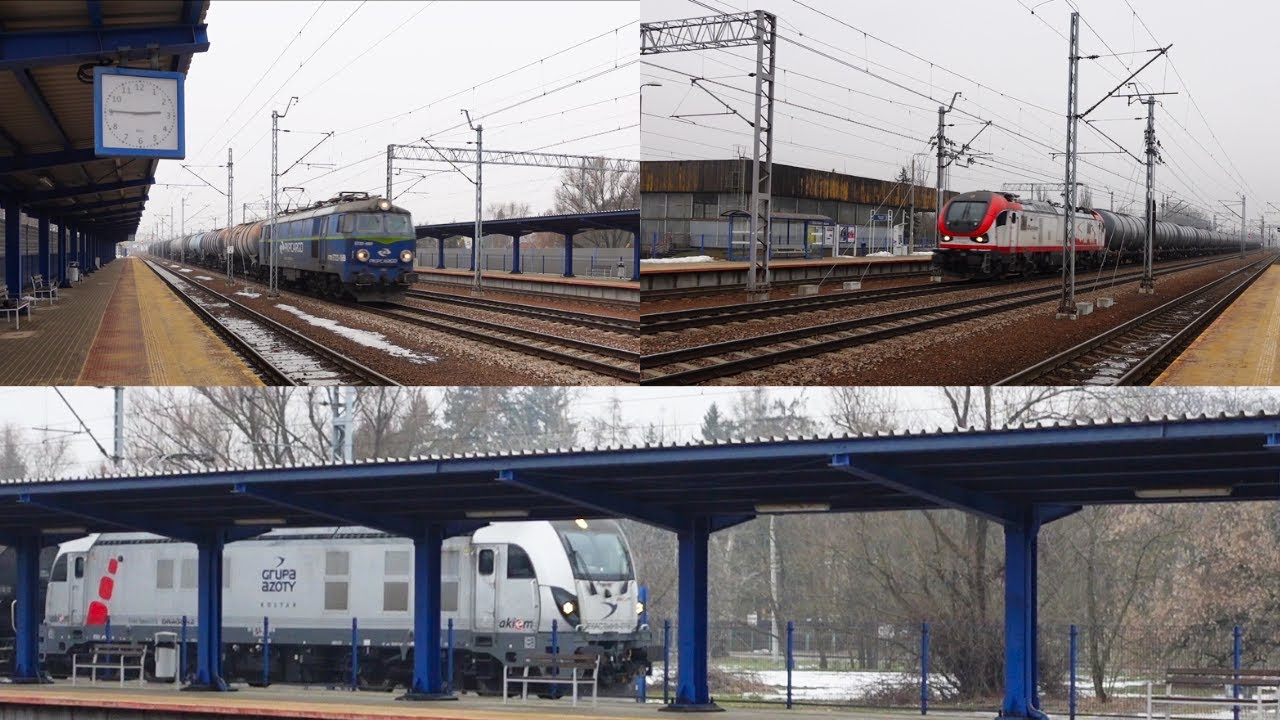 Mijanka 111ed Olavion z Bykiem PKP Cargo i Dragon Azoty złapane w Mościcach