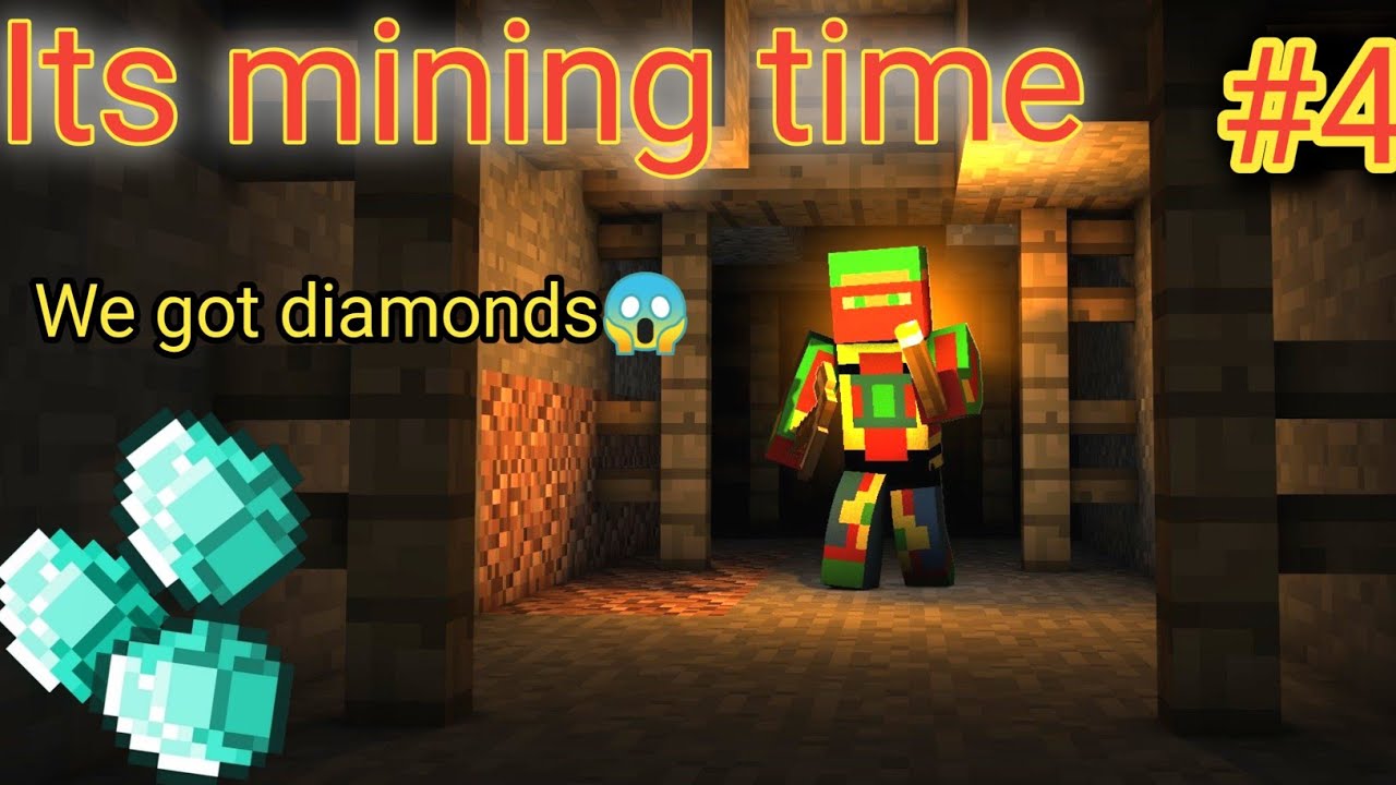 We got diamonds || Duo survival season 2 || episode 4 || minecraft ...