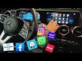 Easily Unlock Andriod Auto Apple Carplay To Get Waze, All Apps & 1080p Resolution In MBUX!