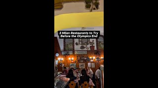 3 Amazing Milan Restaurants Everyone Should Try When Visiting Milan, Italy
