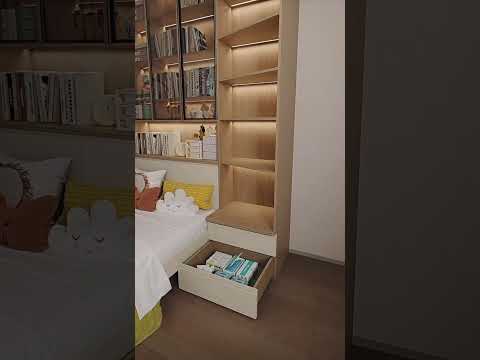 طراحی متفاوت اتاق خواب