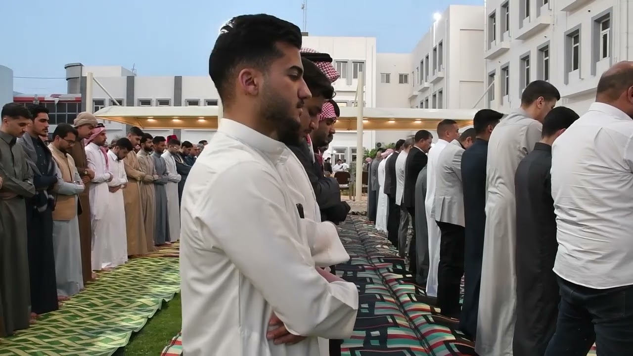 جامعة الفلوجة كلية الطب مأدبة أفطار رمضانية للطلبة بحضور السيد رئيس الجامعة