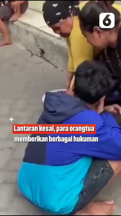 Jadi Anggota Gangster dan Tawuran, Pelajar di Surabaya Diguyur Ibu Gunakan Air Cucian #Shorts