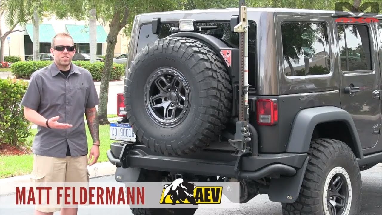 AEV Jeep AEV Tailgate AEV Rear Camera & Accessories Morris 4x4