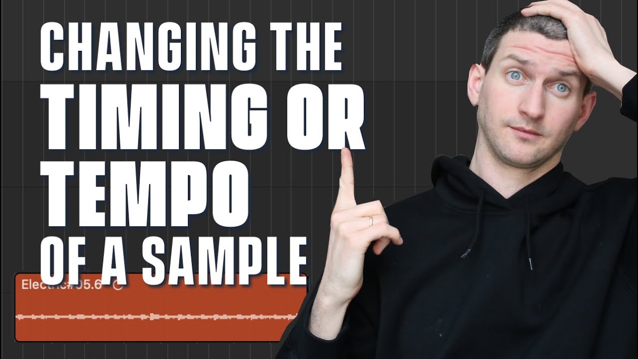 How To Change The Timing or Tempo of a Sample In Logic Pro X - YouTube