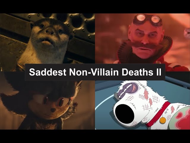 Saddest Non-Villain Character Deaths in Animation Movies Part 2