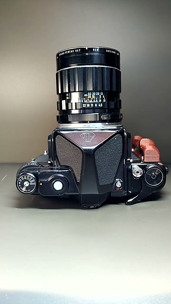 PENTAX 6×7 TTL ファインダー 動作確認24 4077950 - YouTube