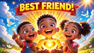 Jesus Is My Best Friend 💛 | A Fun Kids Worship Song