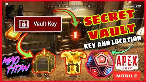 How to find vault key in Apex Legends Mobile? LOCATION REVEALED | TIPS AND TRICKS