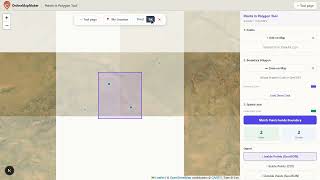 Points in Polygon Tool — Find Which Points Fall Inside a Boundary - Free Online Map Tools