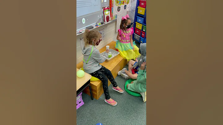 Erupting Apple Volcano Experiment