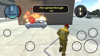 FireFighter Emergency Rescue Sandbox Simulator 911 | Android Gameplay HD #2 screenshot 5