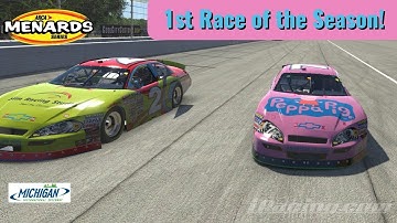 A new season begins! ARCA series at Michigan International Speedway - Week 1 iRacing