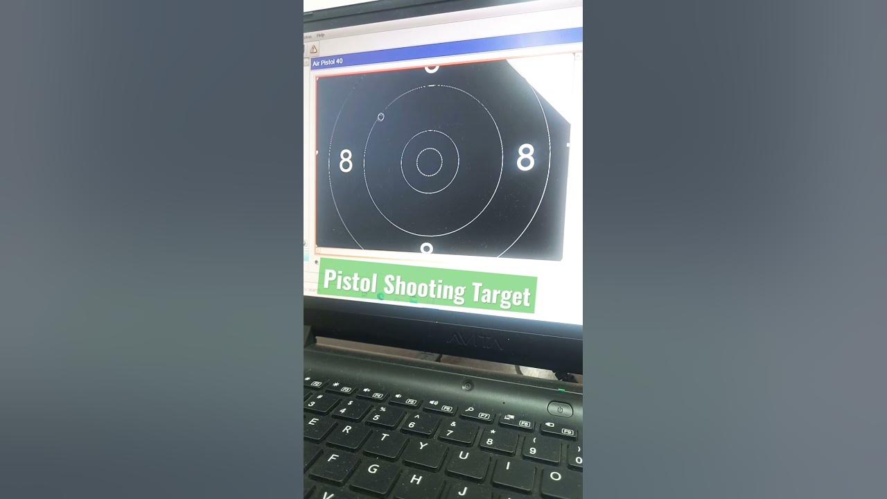 Pistol Shooting Basics, Target Info youtube shooting youtubeshorts 
