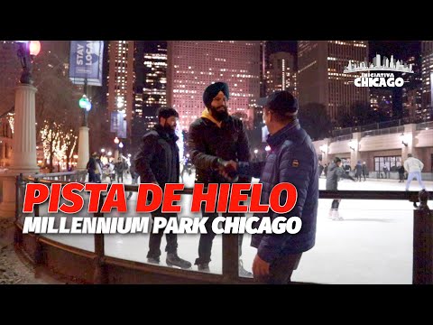 Video: Cómo patinar sobre hielo en el Millennium Park de Chicago