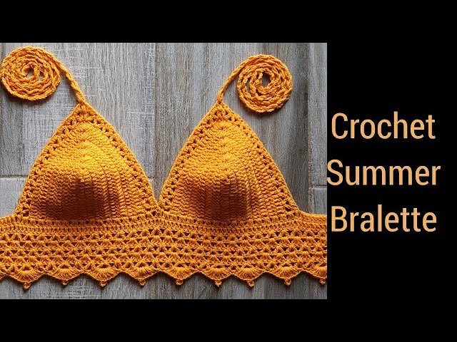 Crochet T Back Bralette – Girl Intuitive