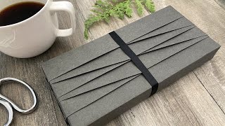Zig-Zag Pleats Gift Wrapping Idea | DIY Crafts