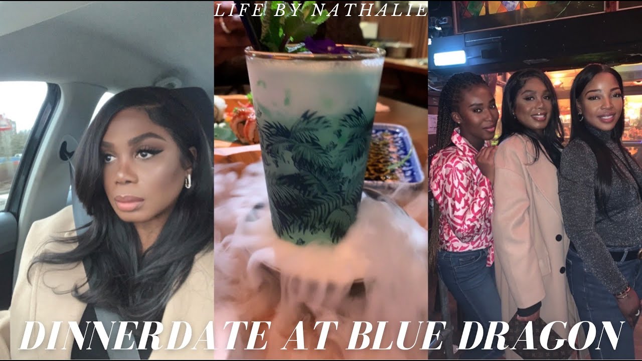 DINNERDATE AT BLUE DRAGON 🍣🍱 & 👀 WAAR ZIJN WE NU WEER BELAND? LIFE BY