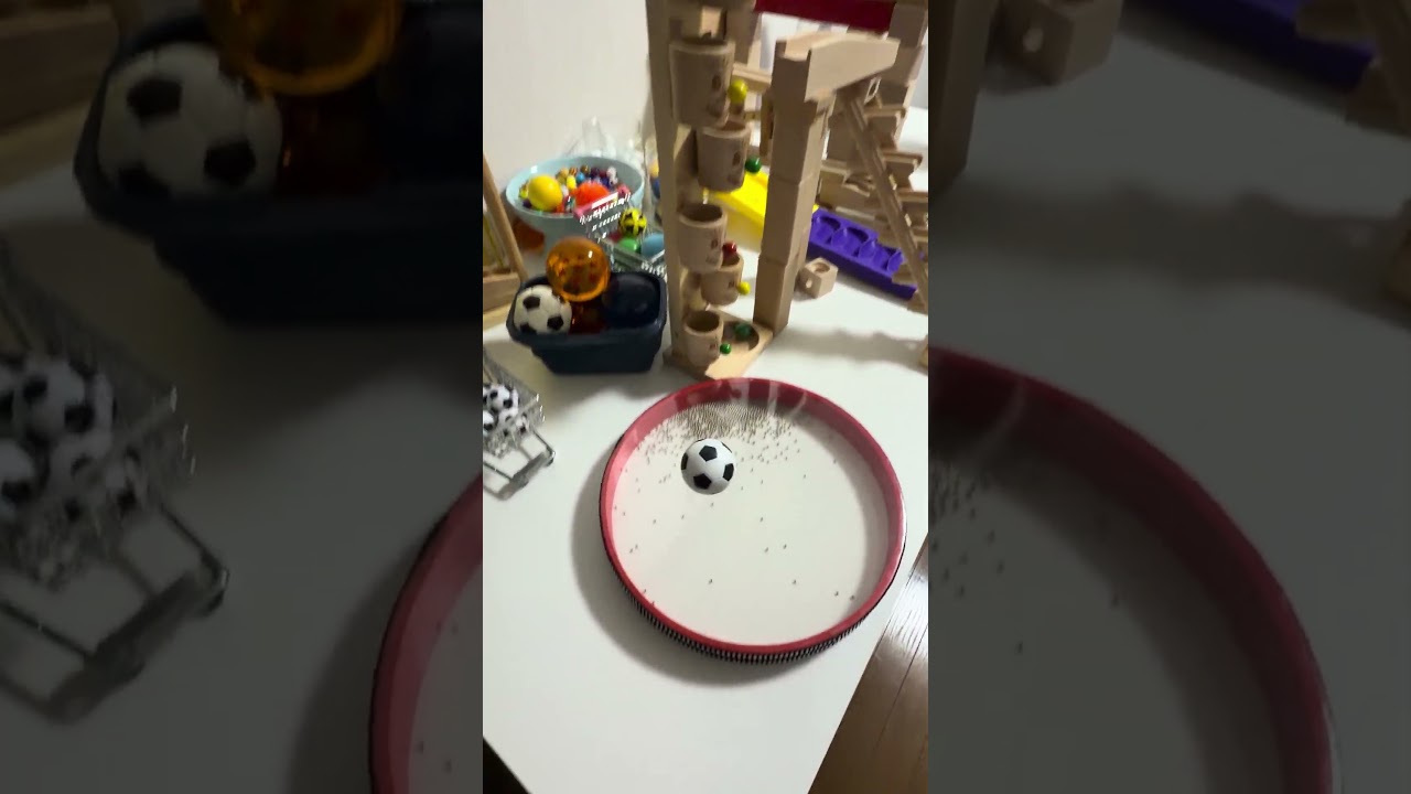 Marble Run ASMR healing ⭐ Drum Relaxation