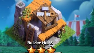 HOW TO 3 STAR BONANZA CHALLENGE BUILDER HALL 5